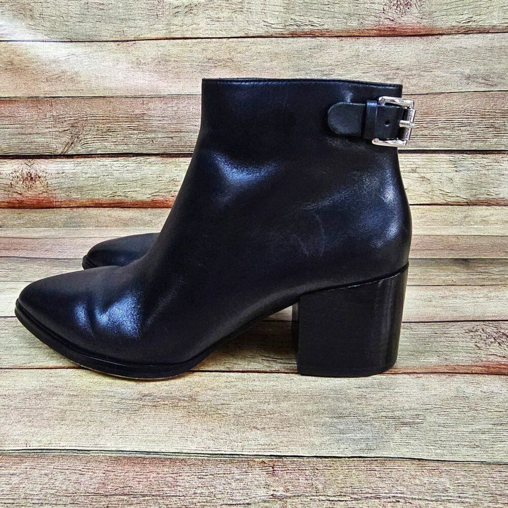 Michael Kors Women's Saylor Ankle Boots, Black Size 6.5M - Picture 3 of 14